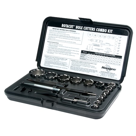 Hougen RotaCut Hole Cutter Combo Kit 11087